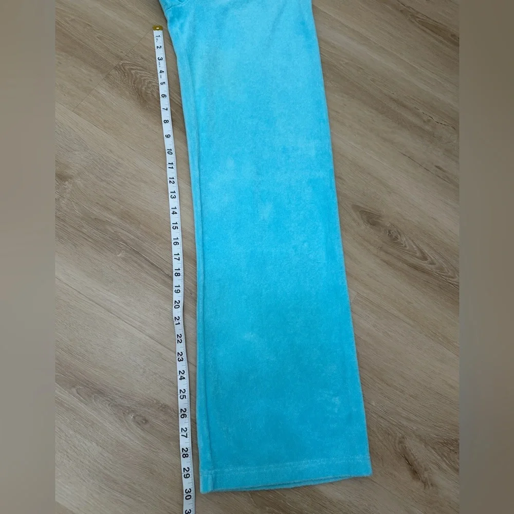 Juicy Couture Aqua Lounge Pants S - Picture 4 of 6
